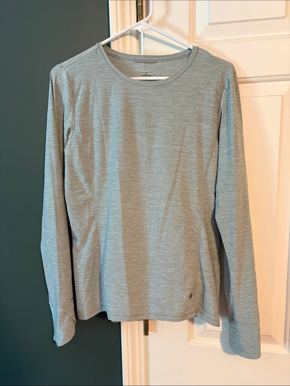 Royal Robbins Heather Gray Short Sleeve Trim Fit Tee
